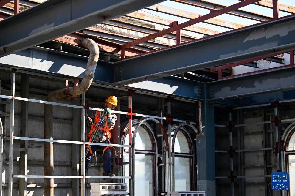 [组图]天津劝业场保护修缮工程完成外立面修复