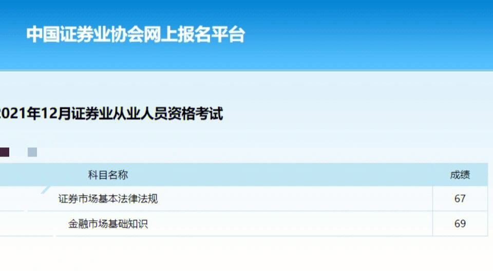 证券从业资格考试信息(证券从业资格证报名信息)