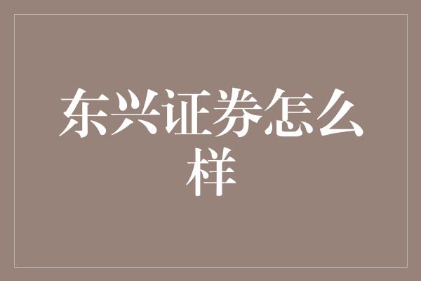 东兴证券香港(东兴证券香港app)